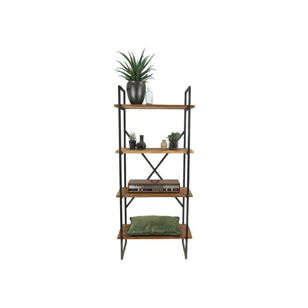 Polica z teakového dreva HSM collection Storage Rack-image-1