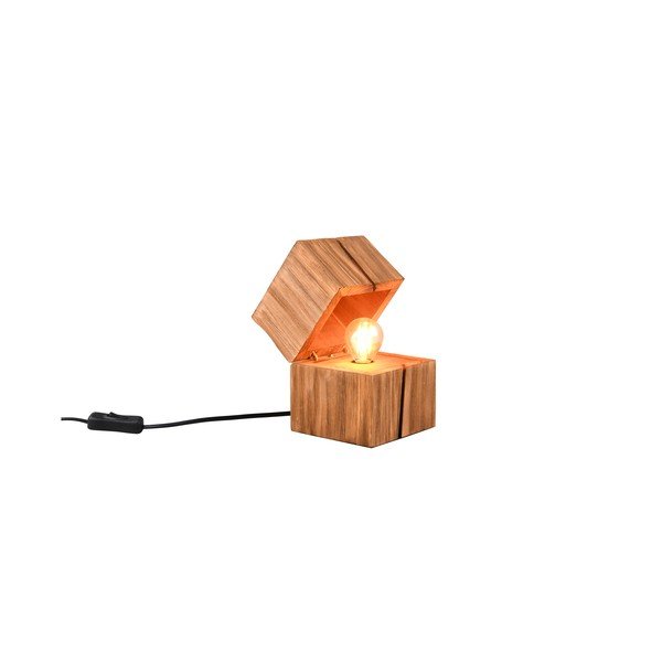 Hnedá stolová lampa (výška 16 cm) Treasure – Trio-image-4