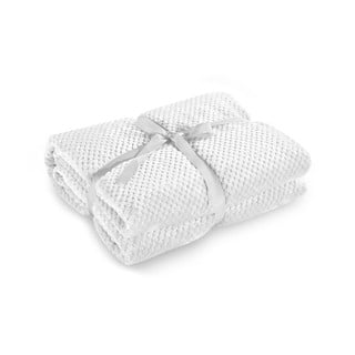Biela deka z mikrovlákna DecoKing Henry, 220 x 240 cm