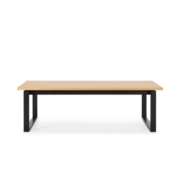 Jedálenský stôl s doskou v dubovom dekore 100x220 cm Rina – Marckeric-image-2