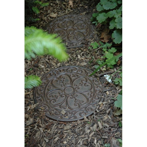 Kovový nášľap do záhrady Ornament – Esschert Design-image-1