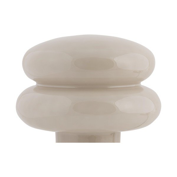 Béžová sklenená stolová lampa (výška  24 cm) Incesante – Leitmotiv-image-2