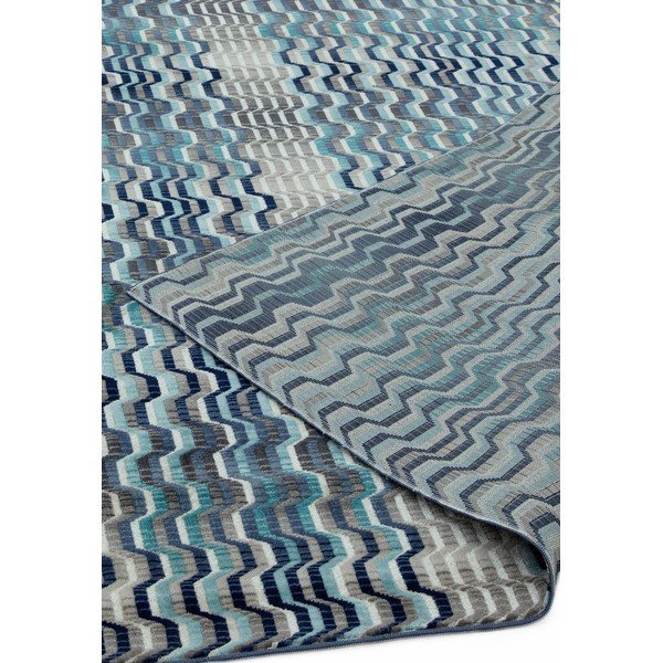 Modrý koberec Asiatic Carpets Wave, 160 x 230 cm-image-1