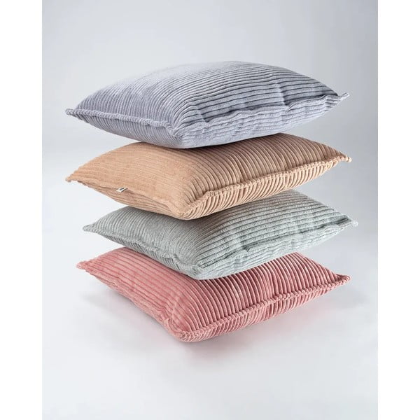 Ružový menčestrový detský pohovkový vankúš Bolster – Wigiwama-image-3