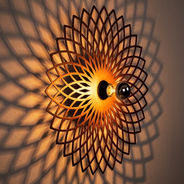 Nástenné svietidlo v medenej farbe Fellini – Opviq lights-image-2