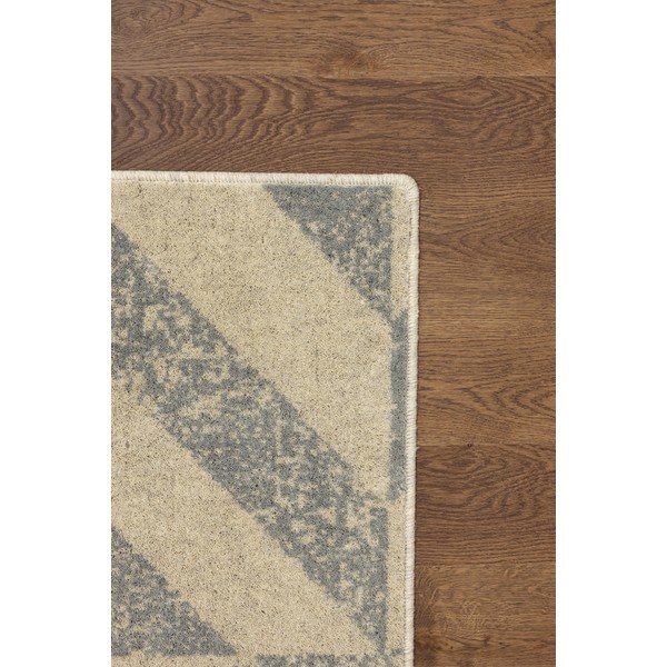 Béžový vlnený koberec 200x300 cm Tile – Agnella-image-3