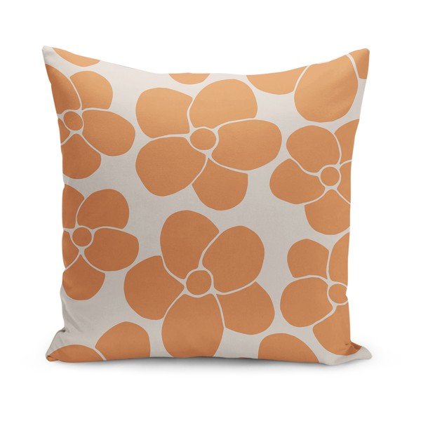 Obliečka na vankúš 43x43 cm Orange Meadow – Mila Home