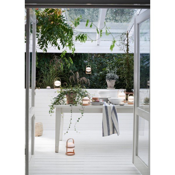 LED prenosné solárne/na USB vonkajšie svietidlo ø 12 cm Soft Spot – Rosendahl-image-3