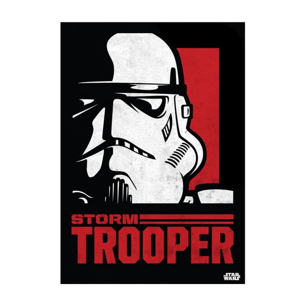 Nástenná ceduľa Star Wars Icons - Stormtrooper