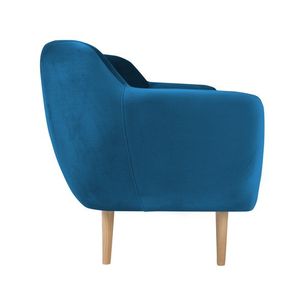 Modré kreslo Mazzini Sofas Amelie-image-1
