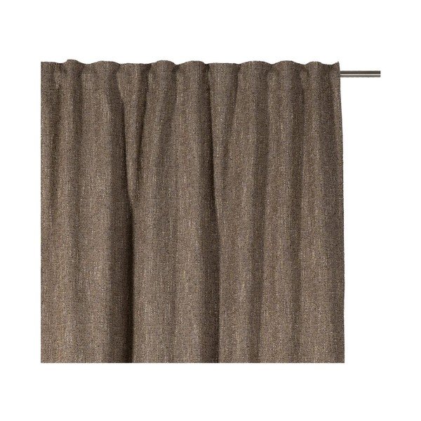 Hnedý záves 140x260 cm – Ixia-image-1