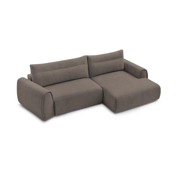 Hnedá rohová pohovka Aden – Bobochic Paris-image-4