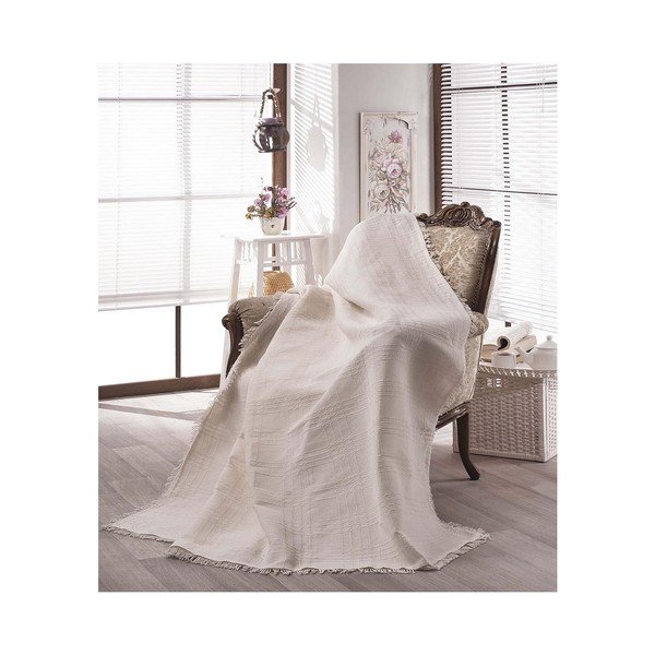 Deka z organickej bavlny Ham, 180 × 230 cm