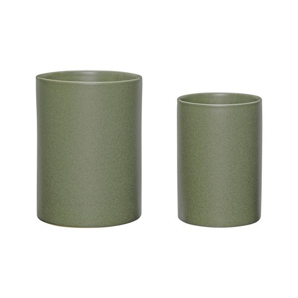 Keramické kvetináče v súprave 2 ks ø 18 cm Edna – Hübsch