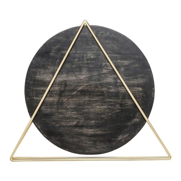 Čierna stolová lampa Kare Design Triangle