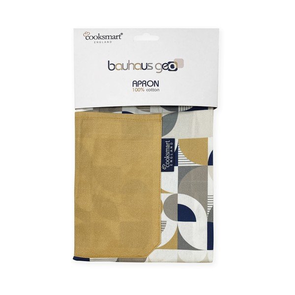 Bavlnená zástera Bauhaus Geo – Cooksmart ®-image-1