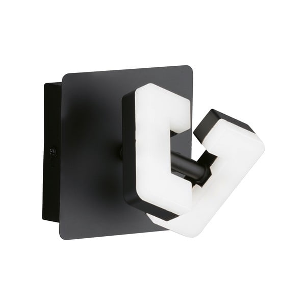 Čierno-biele LED nástenné svietidlo Ray – Fischer & Honsel