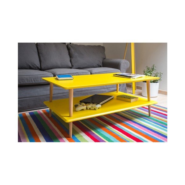 Biely konferenčný stolík so zníženou spodnou doskou Ragaba KORO-image-2