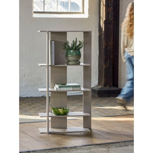 Sivý regál 64x120x29 cm Norvida – Bloomingville-image-1