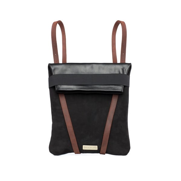 Kožený obojstranný batoh Maria/Maleta Blackpack