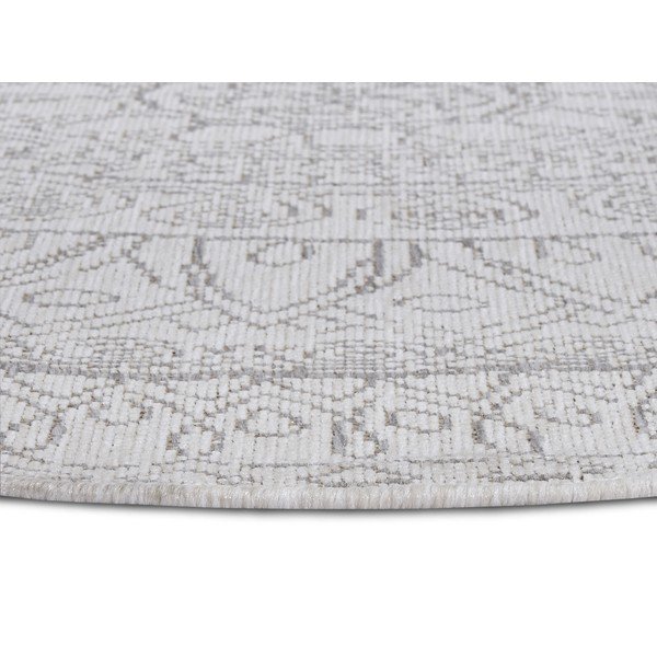Svetlosivý okrúhly koberec ø 120 cm Spirit – Hanse Home-image-3