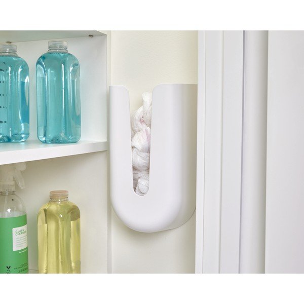 Samodržiaci dávkovač na nákupné tašky z recyklovaného plastu Eco System – iDesign-image-1