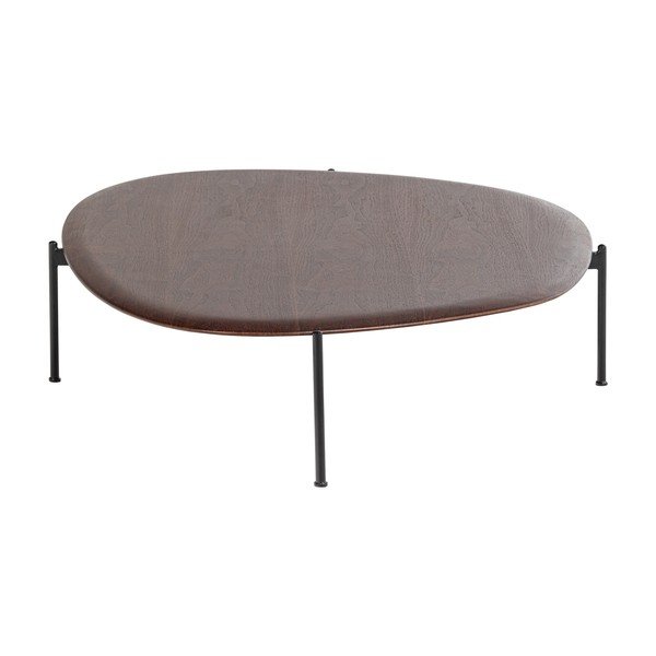 Konferenčný stolík v tmavoprírodnej farbe 97x121 cm Kota – WOOOD-image-4