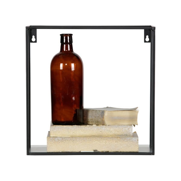 Súprava 2 čiernych nástenných políc WOOOD Meert-image-4