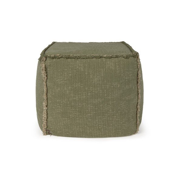 Kaki sedací vak Handloom – Lorena Canals