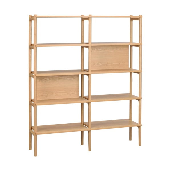 Knižnica s dubovou dýhou Rowico Holton-image-2