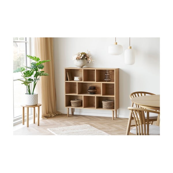 Biele závesné svietidlo so skleneným tienidlom ø 20 cm Argalo – House Nordic-image-2