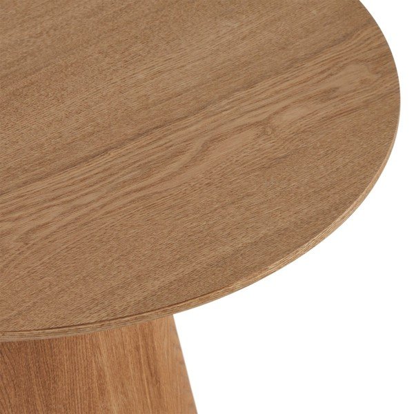 Konferenčný stolík v dekore duba v prírodnej farbe ø 60 cm Tango – Furnhouse-image-3