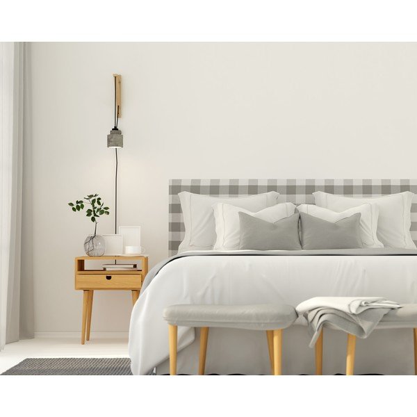 Sivé čalúnené čelo postele 165x52 cm Billie – Really Nice Things-image-1