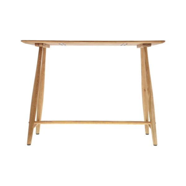 Jedálenský stôl z dubového dreva 44.5x100 cm Bodo - Villa Collection-image-3