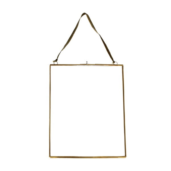 Kovový stojací rámček v zlatej farbe 20x37,5 cm – Rex London