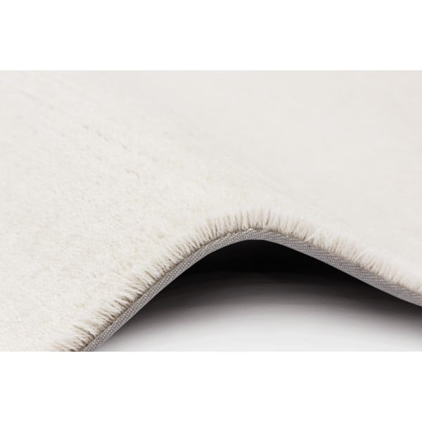 Krémovobiely vlnený koberec 133x180 cm Marble - Agnella-image-2
