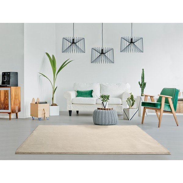 Béžový koberec Universal Fox Liso, 160 x 230 cm-image-1