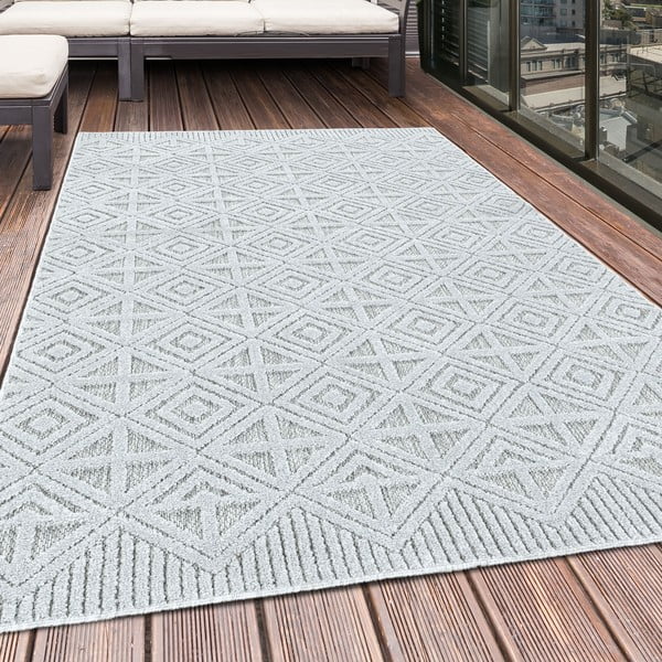 Svetlosivý vonkajší koberec 200x290 cm Bahama – Ayyildiz Carpets-image-1