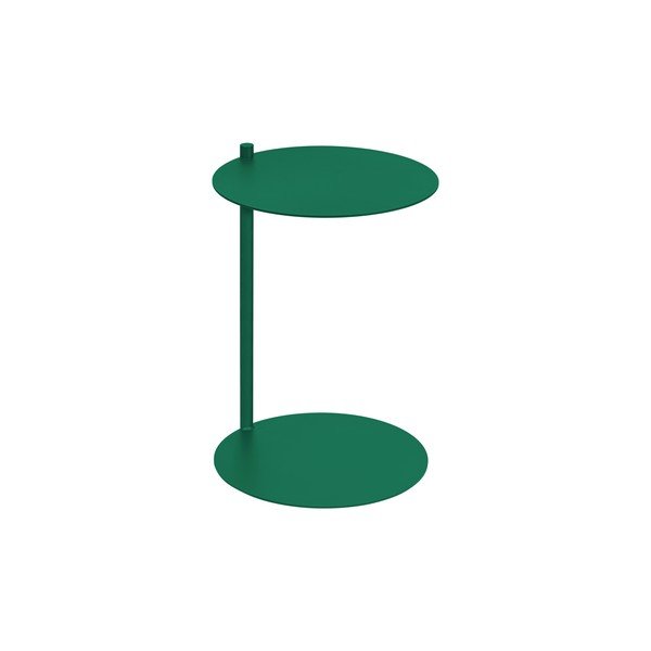 Oceľový okrúhly odkladací stolík 41x40 cm Ande – noo.ma