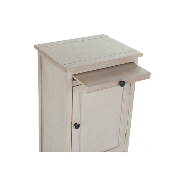 Sivá komoda s ratanovým košíkom Safavieh Raven-image-3