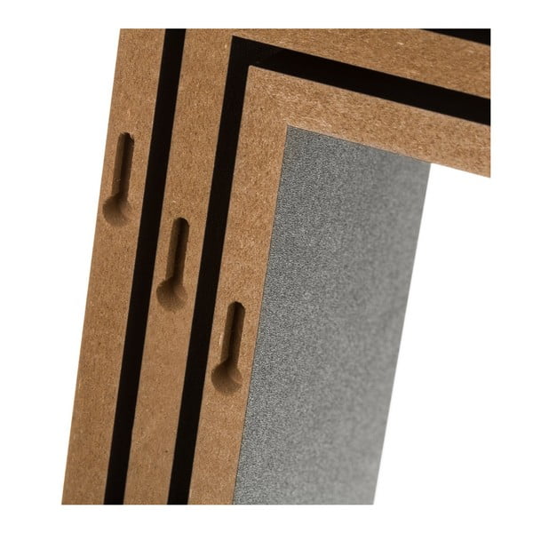 Čierne police v súprave 3 ks – Casa Selección-image-1