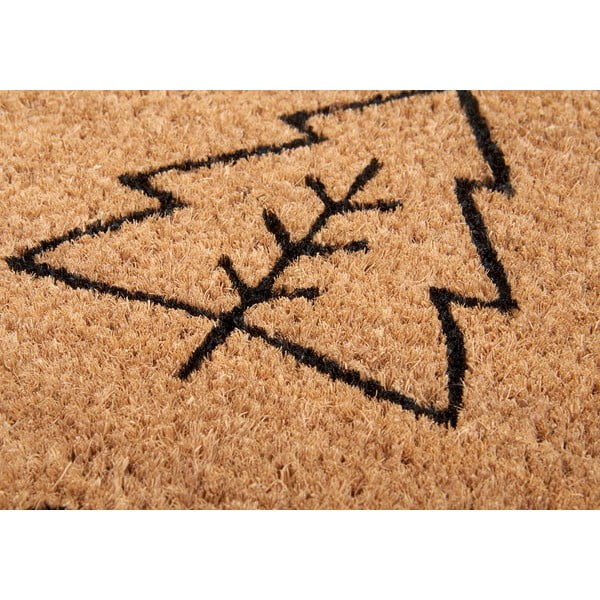 Rohožka s vianočným motívom z kokosového vlákna 45x75 cm – Hanse Home-image-3