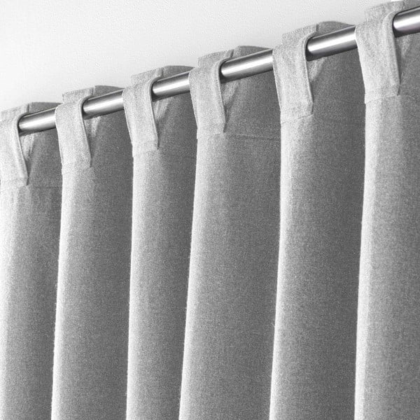 Svetlosivý záves 140x240 cm Mistraline – douceur d'intérieur-image-2