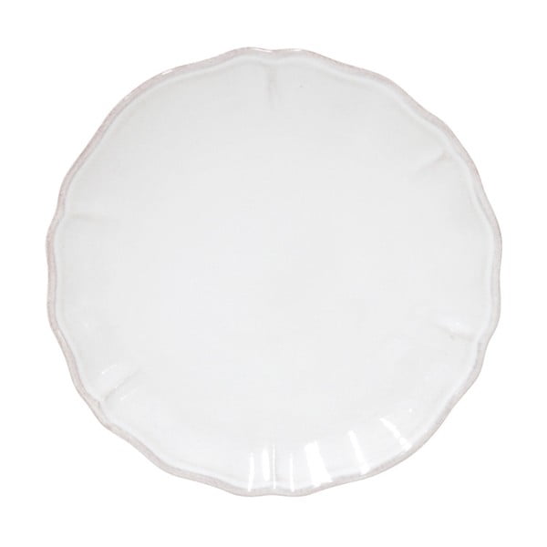 Biely kameninový tanierik Costa Nova Alentejo, ⌀ 17 cm
