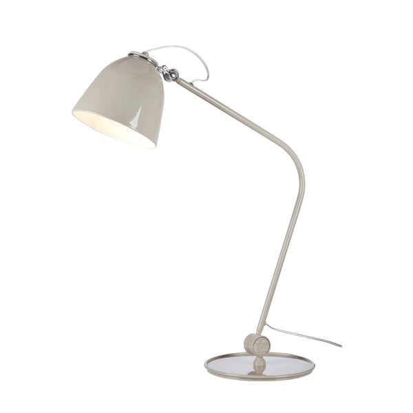 Sivobéžová stolová lampa s kovovým tienidlom (výška 47 cm) Tilt – Markslöjd