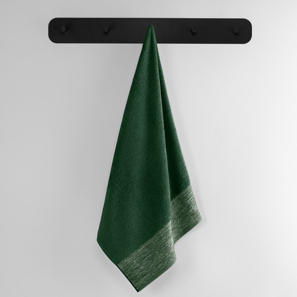 Zelený froté bavlnený uterák 50x90 cm Aria – AmeliaHome-image-1