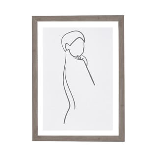 Nástenný obraz v ráme Surdic Woman Body, 30 x 40 cm