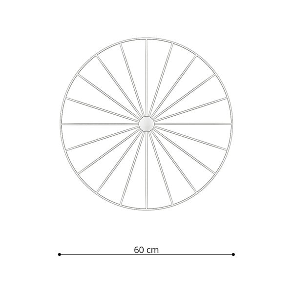 Čierne stropné svietidlo ø 60 cm Soho - Sollux-image-4