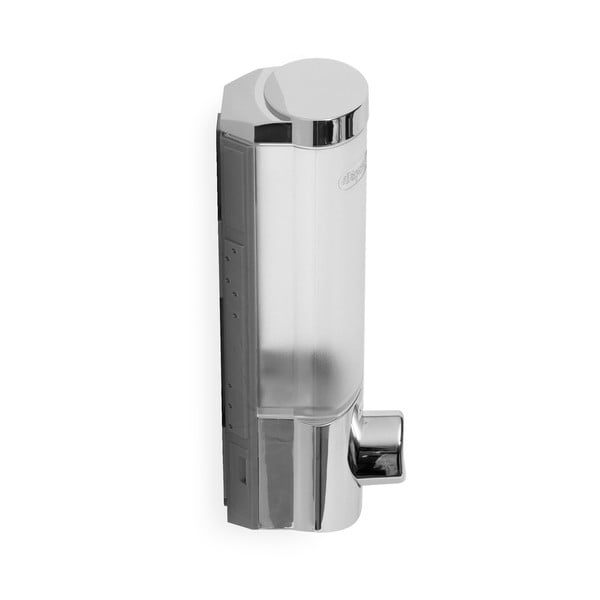 Strieborný dávkovač na mydlo Compactor Uno, 360 ml-image-2