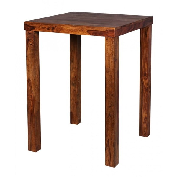Jedálenský stôl z masívneho palisandrového dreva Skyport Thalia, 80 × 80 cm
